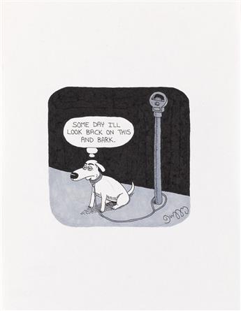 (THE NEW YORKER / DOG / CARTOON.) J.C. DUFFY. Some day Ill look back on this and bark.